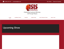 Tablet Screenshot of isisperforms.com